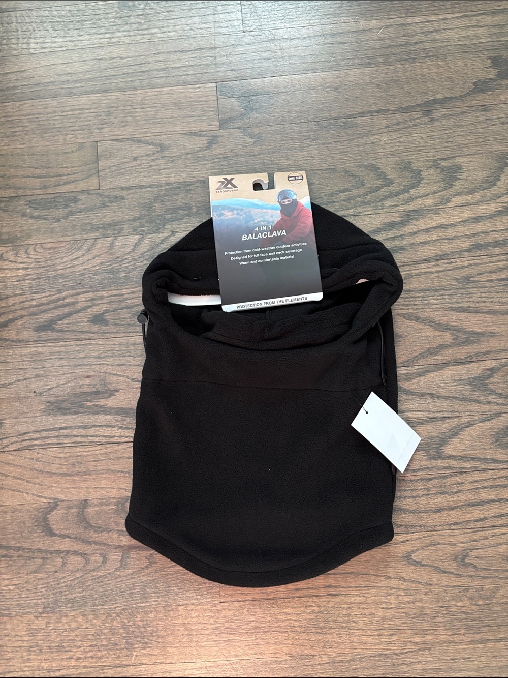 ZeroXposur Black Balaclava Face Mask
